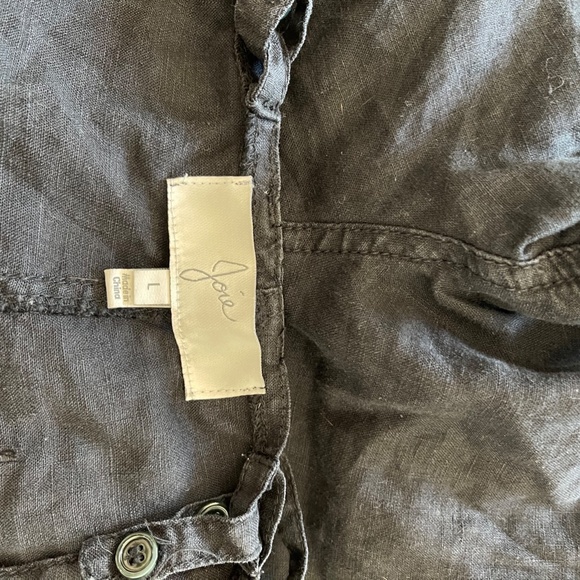 Joie Linen Overall Jumpsuit - Picture 2 of 3